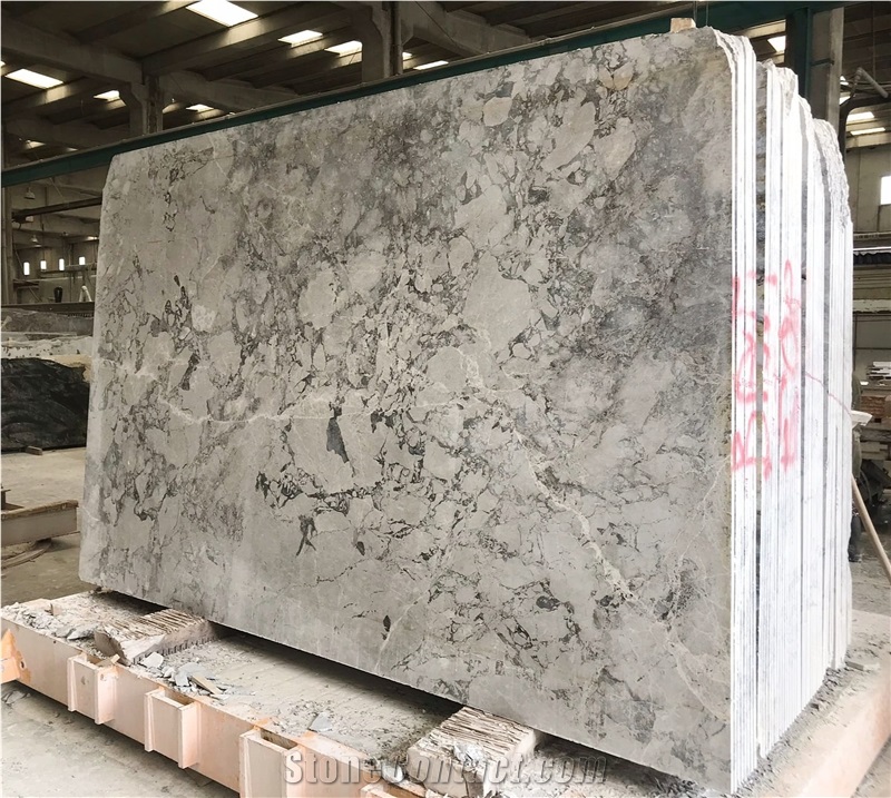 Tundra Grey Marble Slabs