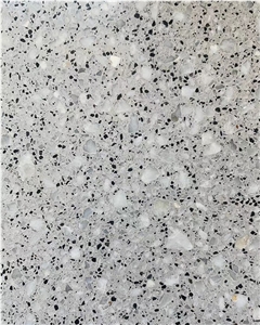 B12-2(1)Artificial Stone Greyterrazzo Floor Tiles Wall Tiles