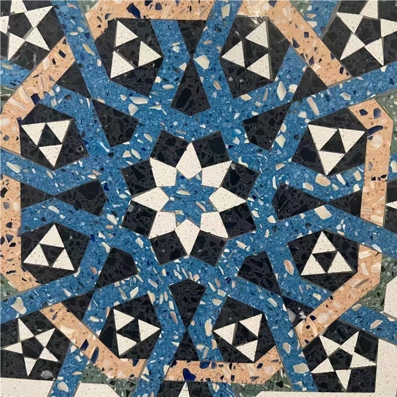 Light Terrazzo Tiles, Slabs,Artificail Stone