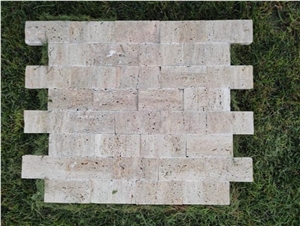 Silver Travertine Wall Cladding Panels, Ledger Veneer Silver Travertine Wall Cladding Panels, Ledger Veneer