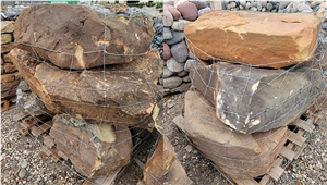 Texas Moss Sandstone Rock And Boulders