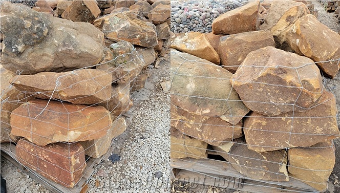 Texas Moss Sandstone Rock And Boulders