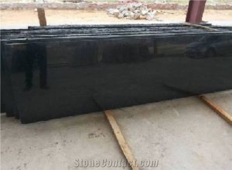 Chamrajnagar Black Granite Slabs, Thick Slabs