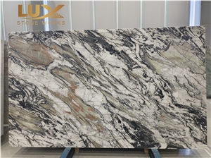 Atacama Black Quartzite Slabs,Brazil Black White Quartzite