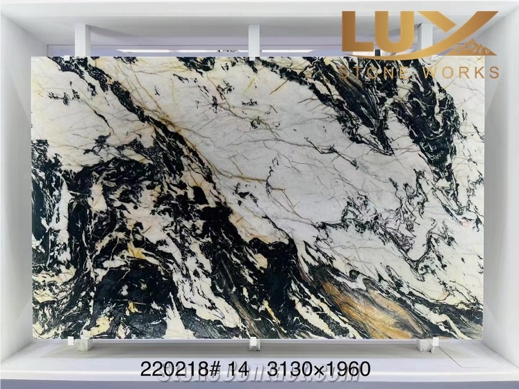 Atacama Black Quartzite Slabs,Brazil Black White Quartzite