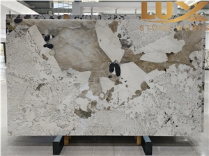 Luxury Patagonia Crystal White Quartzite Slabs