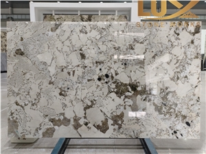 Patagonia White Crystal Quartzite Slabs,Copenhagen Wall Tile