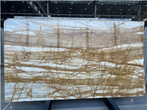 Siena Gold Marble Floor Tiles, Giallo Siena Marble Slabs