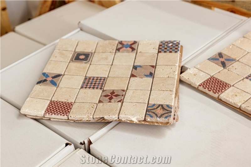 Travertine Mosaic Tiles