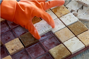 Travertine Mosaic Tiles