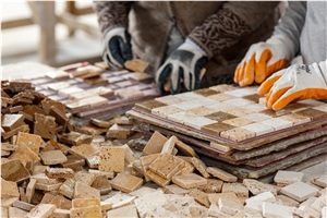 Travertine Mosaic Tiles