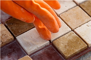 Travertine Mosaic Tiles