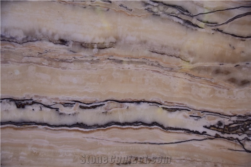 White Karmania Traonyx Slabs