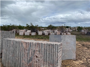 Red Altamira Granite Blocks- Rojo Altamira Granite