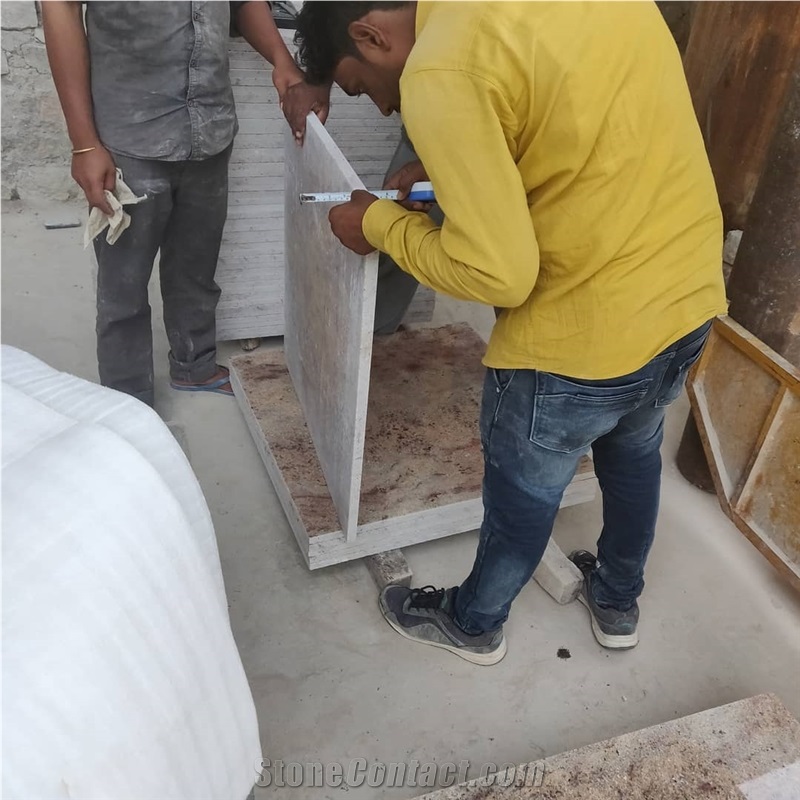 Ivory Brown Granite Tiles