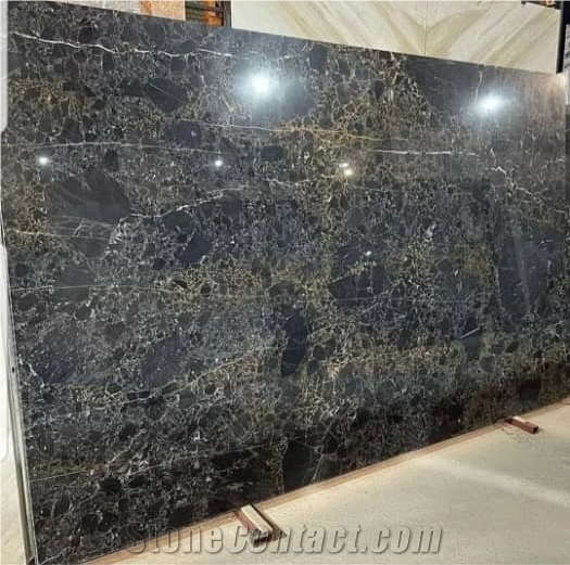 Black Gold Marble Blocks