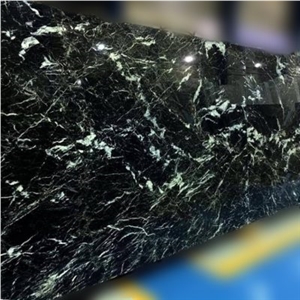 Black White Marble Block