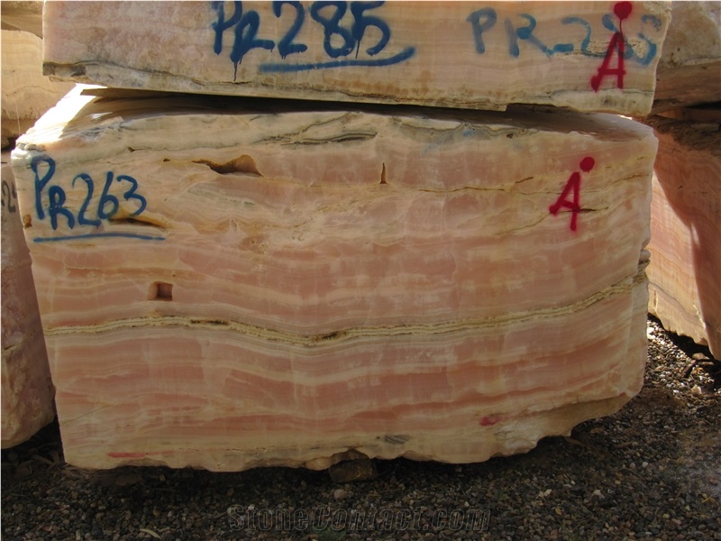 Pink Onyx Blocks