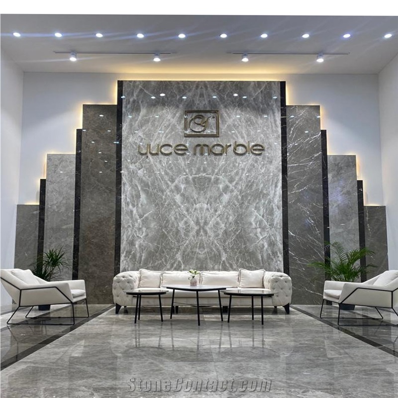 3D Grey Marble Slabs