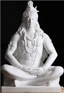 Carved Life Size Hindu God Statue Stone Lord Ganesha Statue