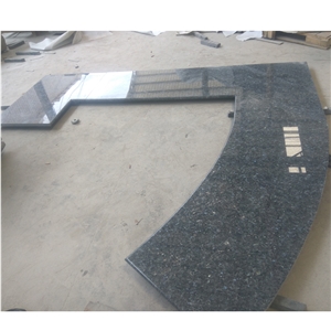 Customize Blue Pearl Prefab Granite Kitchen Countertop