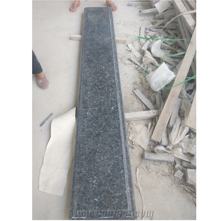 Customize Blue Pearl Prefab Granite Kitchen Countertop