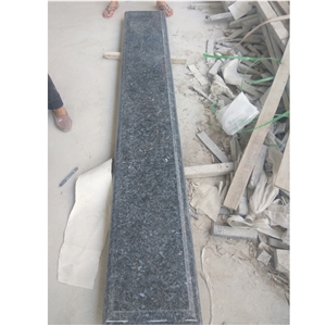 Customize Blue Pearl Prefab Granite Kitchen Countertop