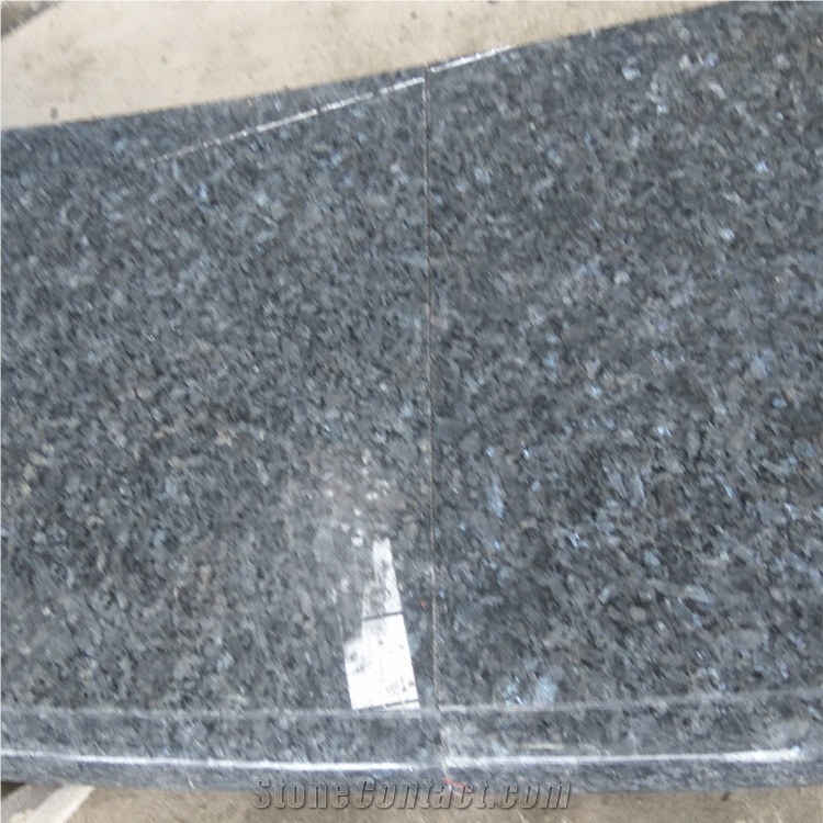 Customize Blue Pearl Prefab Granite Kitchen Countertop