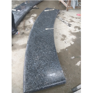 Customize Blue Pearl Prefab Granite Kitchen Countertop