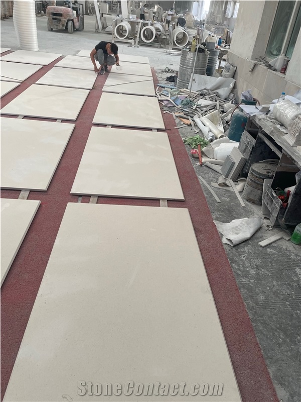 Honed Casablanca Limestone Wall Cladding