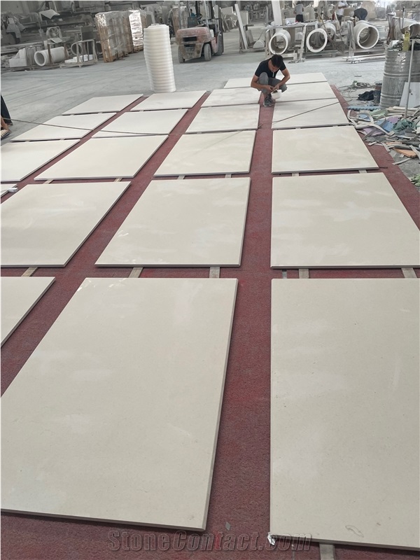 Honed Casablanca Limestone Wall Cladding