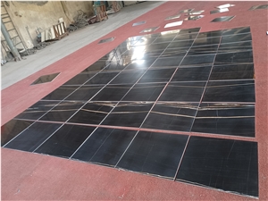 Sahara Marble Saint Laurent Noir Or Golden Marble Floor Tile