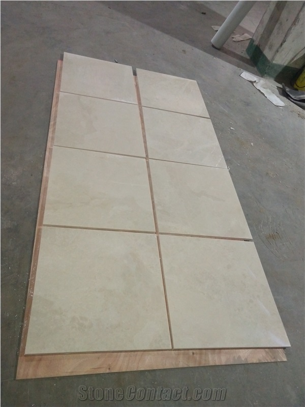 Turkish Beige Stone Slab And Tile Aran White Marble