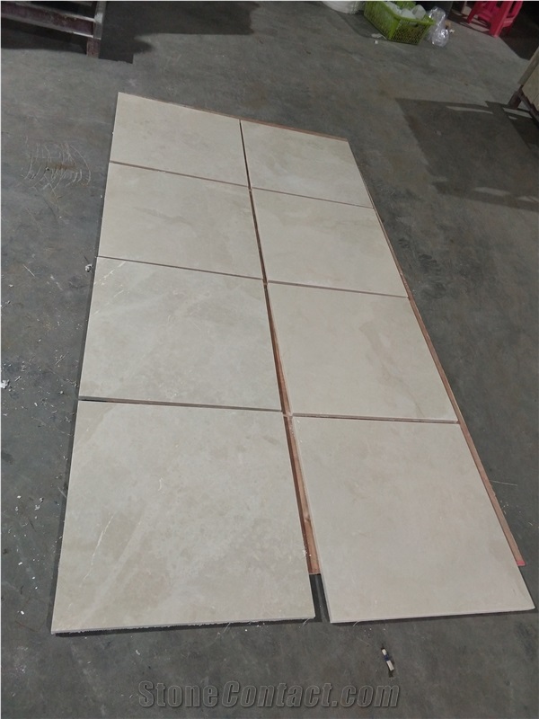 Turkish Beige Stone Slab And Tile Aran White Marble