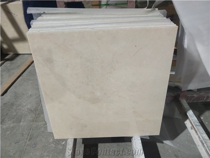 Turkish Beige Stone Slab And Tile Aran White Marble