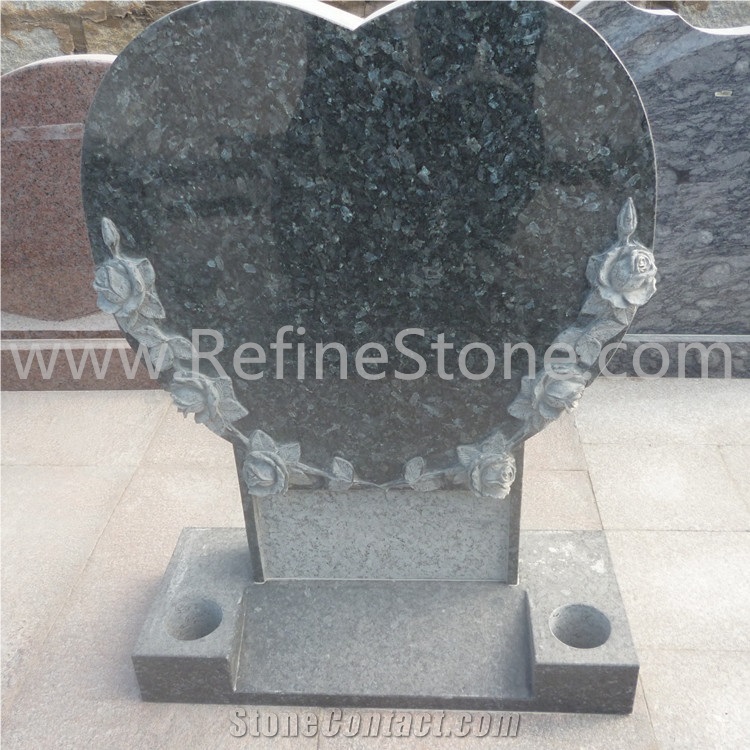 Western Style Upright Cheap Butterfly Headstones