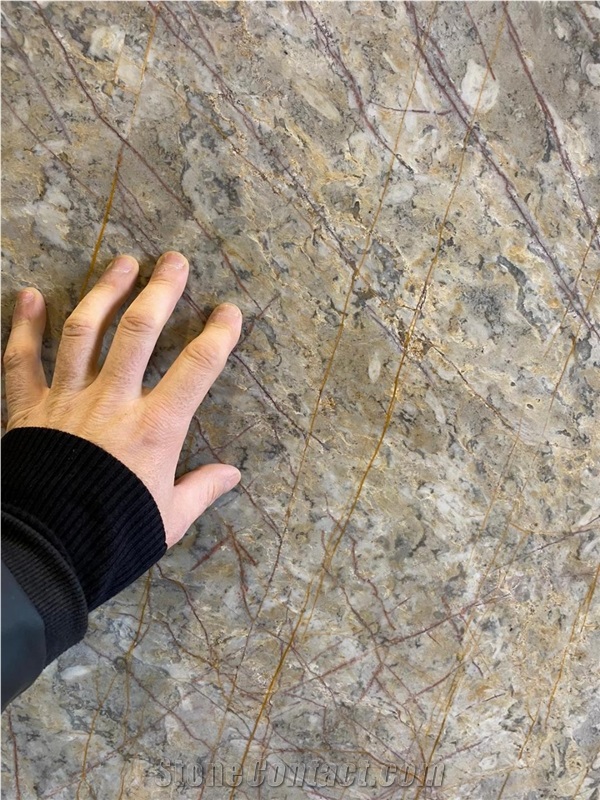 GREY POLLOCK Marble Blocks