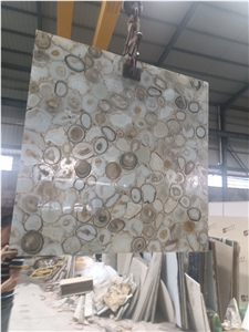 Agate Grey Semi-Precious Stone