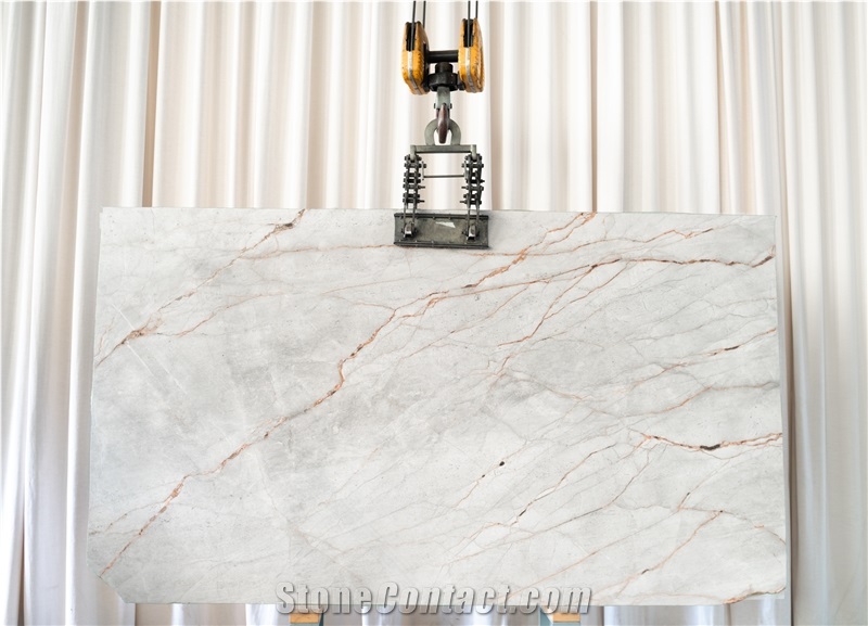 Grey Roots Marble / Astana Grey Marble Slabs 2 Cm