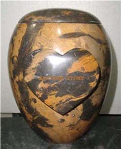Ziarat White Marble Hearth Ash Urns