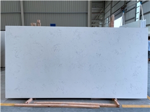 Canada Artificial Calacatta White Quartz Stone Slabs