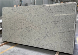 United Kingdom Calacatta White Quartz Slabs