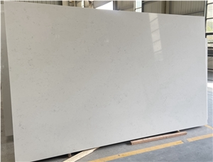 United Kingdom Calacatta White Quartz Slabs