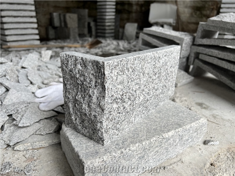 Canada Split Face Mushroom Stone Wxterior Wall Tiles Corner