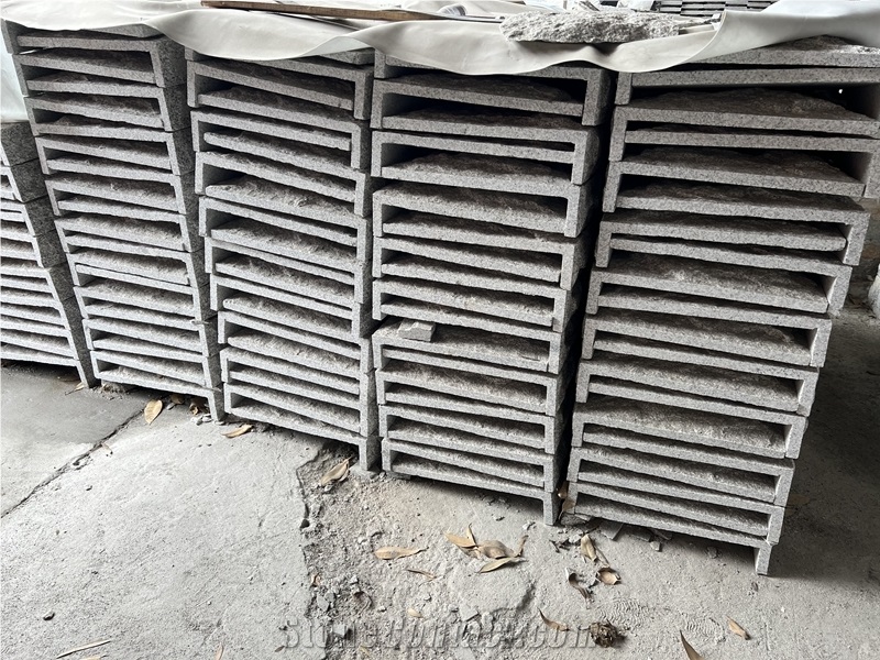 Canada Split Face Mushroom Stone Wxterior Wall Tiles Corner