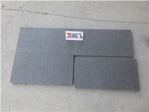 Flamed Black Granite G36 Tiles