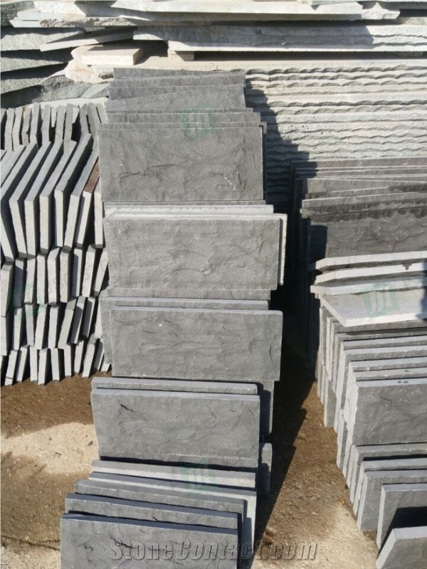 Black Basalt Natural Surface Zhangpu Black Stone