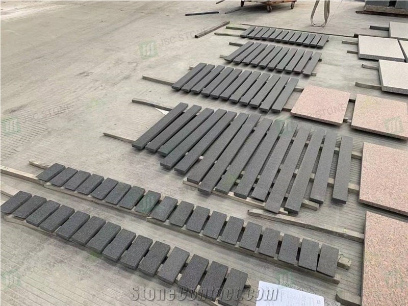 Hotsale Zimbabwe Black Granite Outdoor Steps Stairs Treads, Stair Thresholds