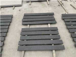 Hotsale Zimbabwe Black Granite Outdoor Steps Stairs Treads, Stair Thresholds