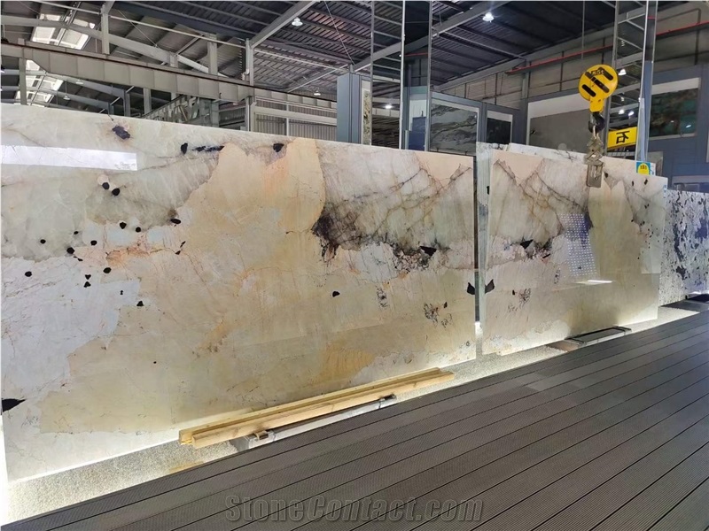 Patagonia Luxury Backlit Natural Quartzite Slabs And Tiles